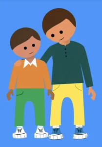 Förälder på barnets sida